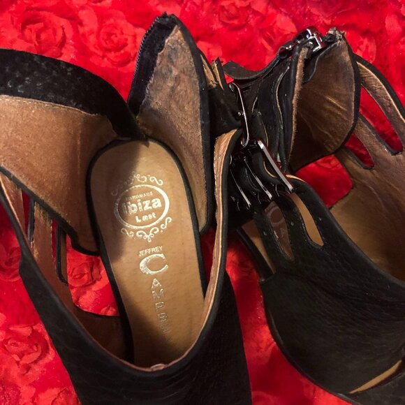 JEFFREY CAMPBELL LEATHER BOOTIES - Picture 14 of 16